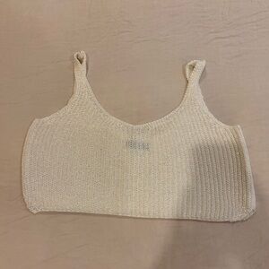 American Apparel sweater crop top